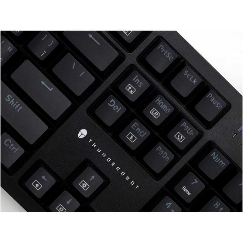Клавiатура Thunderobot K104 Red Switch USB UA White (6932066308162)