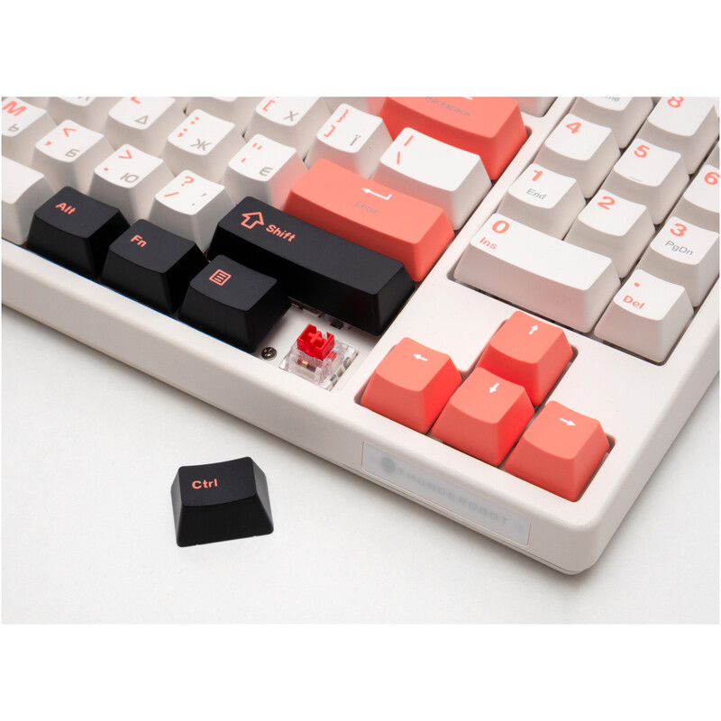 Клавиатура Thunderobot KG3089 Red Switch USB UA White (6932066305987)