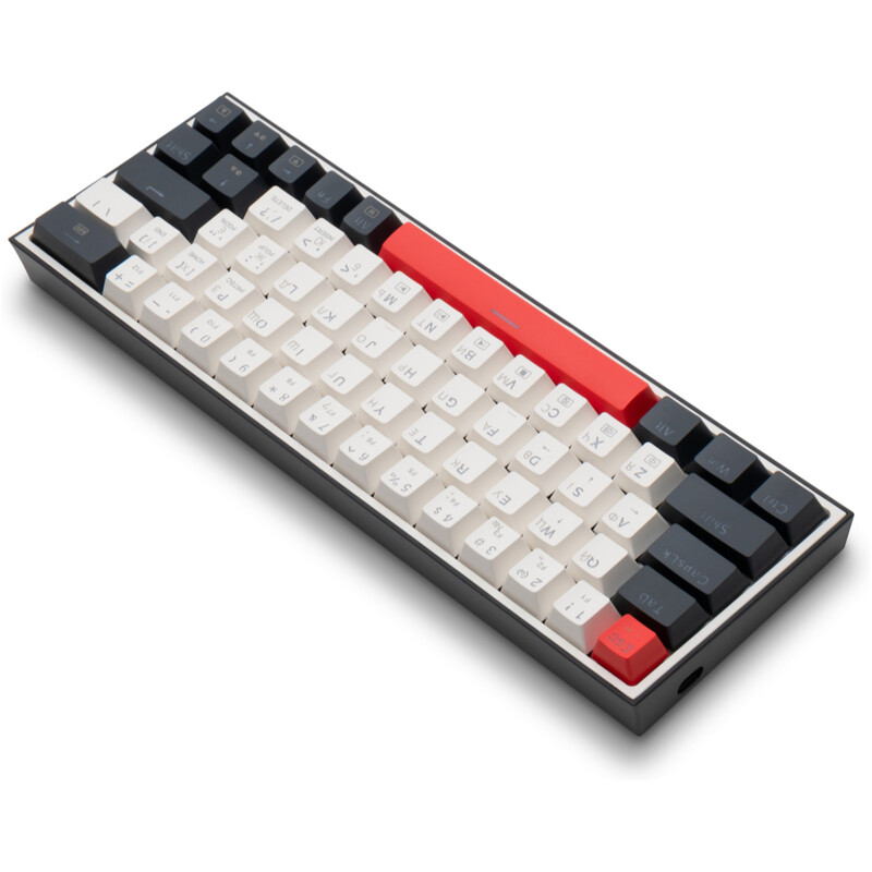 Клавиатура Thunderobot K63 RGB Red Switch USB UA White (6932066313449)