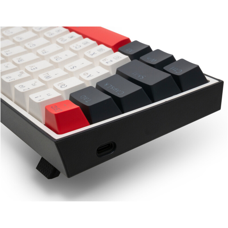 Клавиатура Thunderobot K63 RGB Red Switch USB UA White (6932066313449)