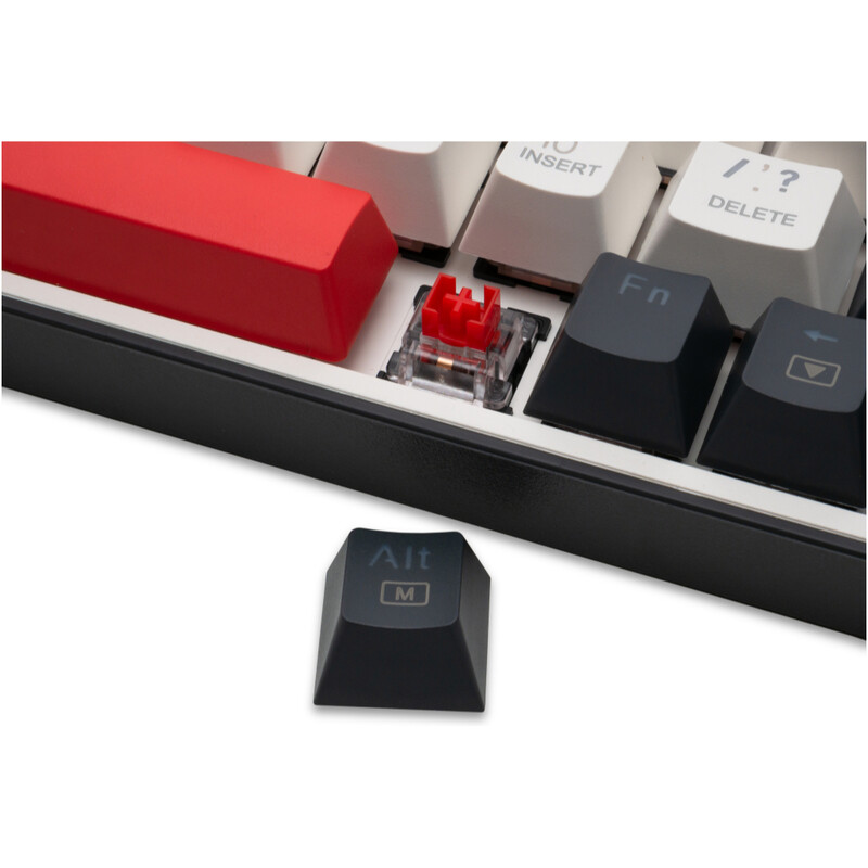 Клавиатура Thunderobot K63 RGB Red Switch USB UA White (6932066313449)