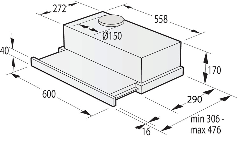 Витяжка Gorenje TH62E4BG