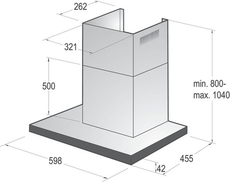 Витяжка Gorenje WHT6SYW