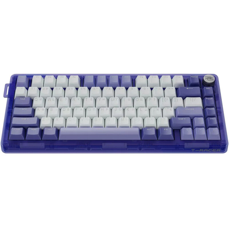Клавіатура бездротова Proove Gaming T-Racer (Ukraine Layout) Purple/White (WKTR00022417)