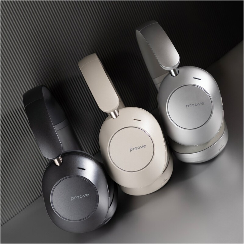 Bluetooth-гарнітура Proove Silence 3D with ANC Light Grey (HPSL3D010003)