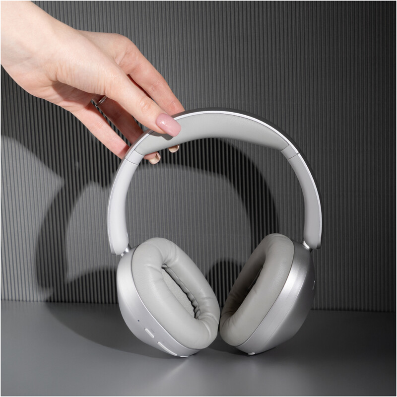 Bluetooth-гарнітура Proove Silence 3D with ANC Light Grey (HPSL3D010003)