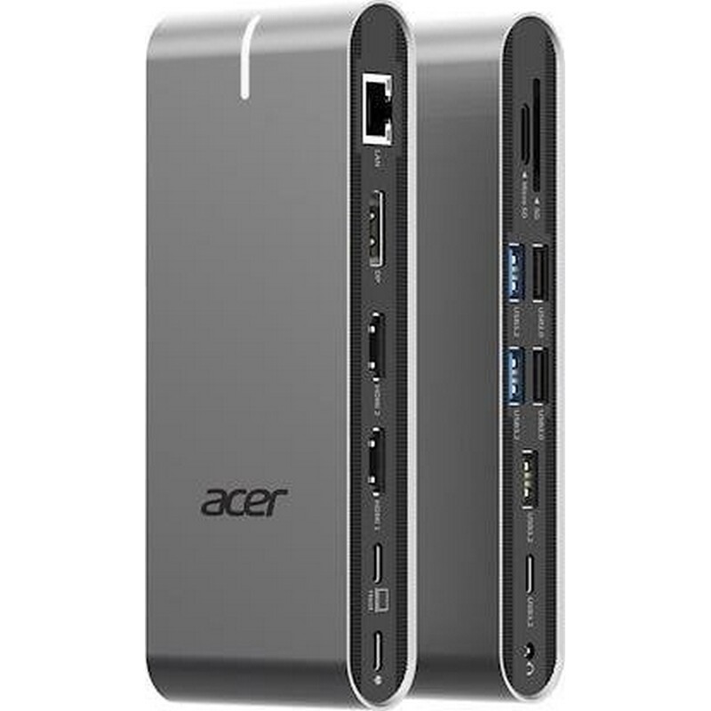 Док-станція Acer USB-C 15-в-1 (HP.DSCAB.022)