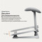 Фото - Підставка для ніг LiberNovo StepSync Footrest Glacier for Omni Gen (CP-GW-2000095-00-04) | click.ua