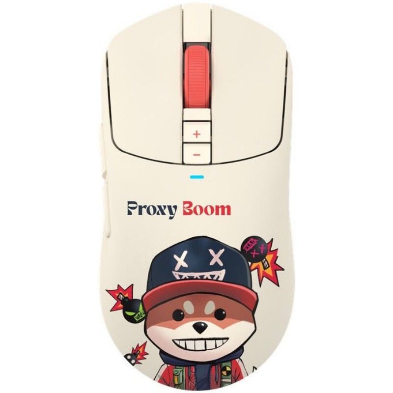 Мышь беспроводная Bloody R72 Ultra Proxy Boom White