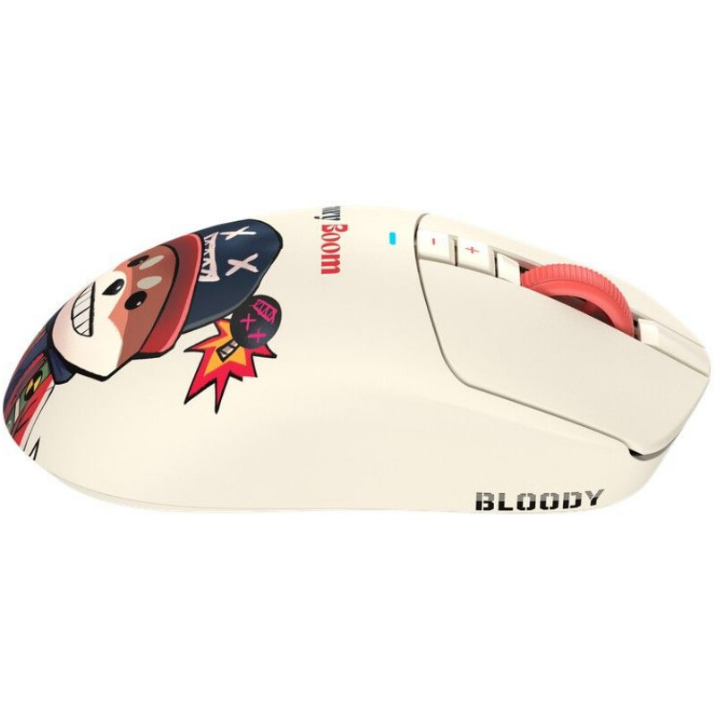 Мышь беспроводная Bloody R72 Ultra Proxy Boom White