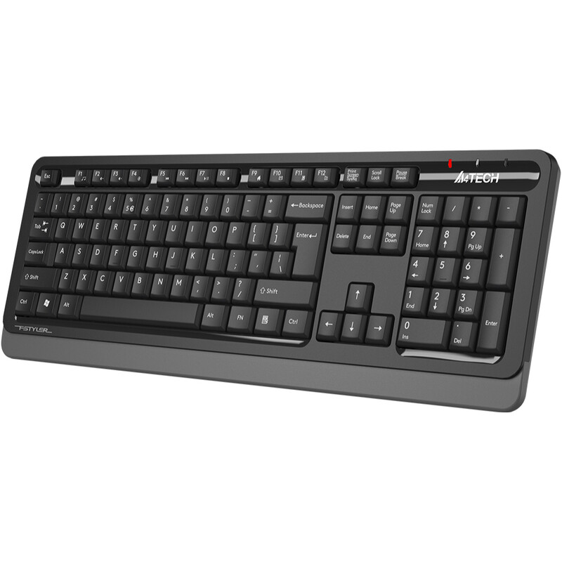 Клавіатура бездротова A4Tech FGK10 Grey