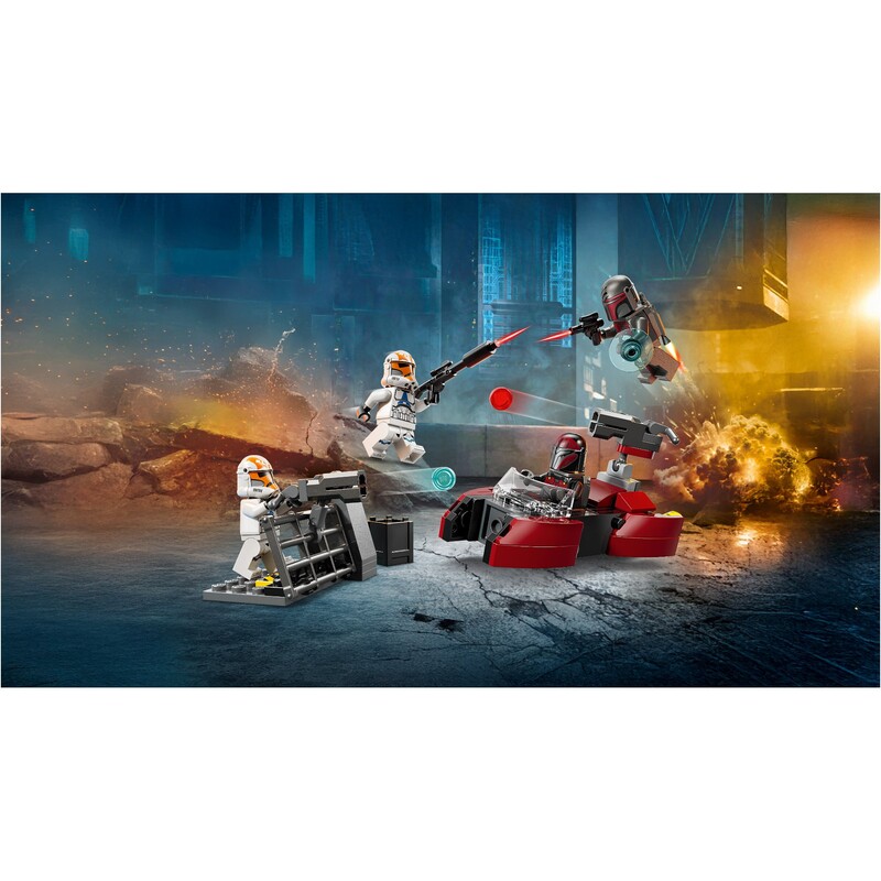Конструктор LEGO Star Wars Боевой комплект Осада Мандалора (75449)