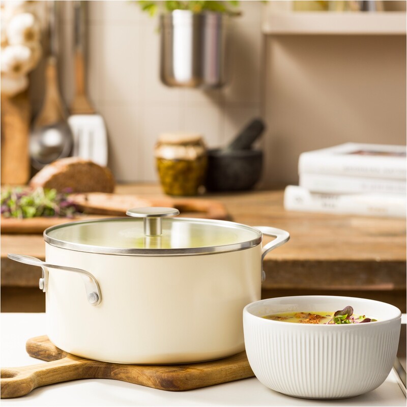 Кастрюля KitchenAid Aluminium Ceramic 20 см, 3,1 л (CC010376-001)