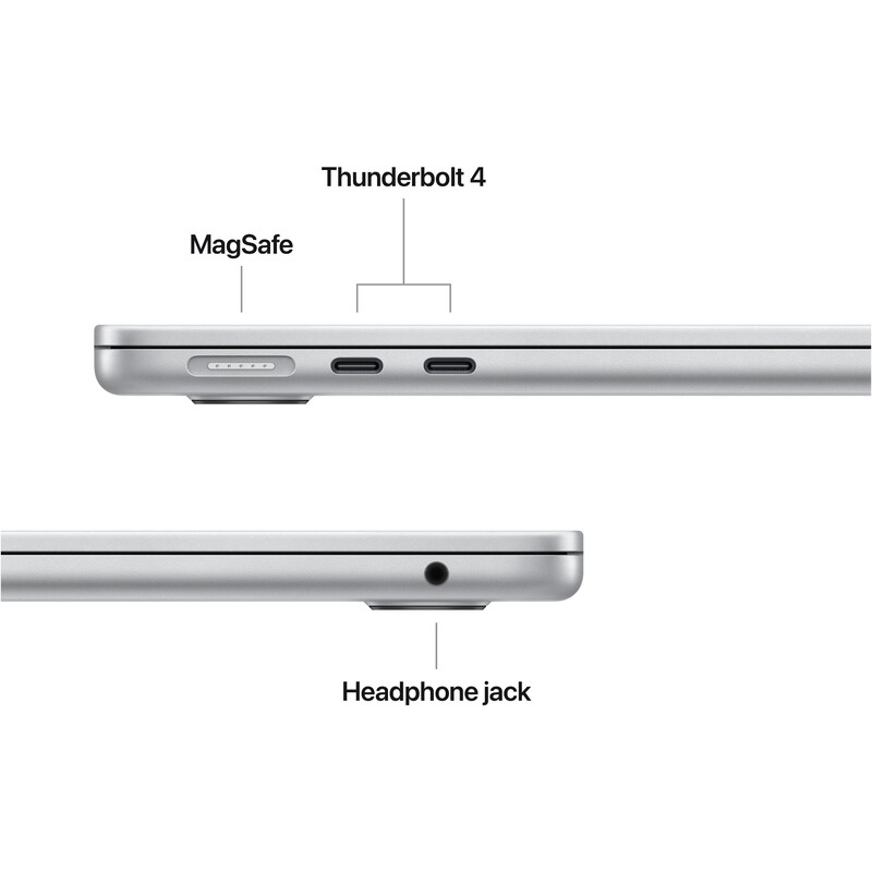 Ноутбук Apple MacBook Air 13.6" M5 16/512GB 2026 (MDH74UA/A) Silver