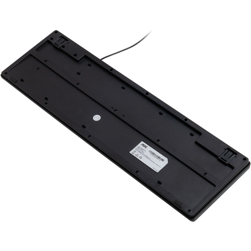 Клавіатура AOC KB100B USB UA Black (KB100B/97)