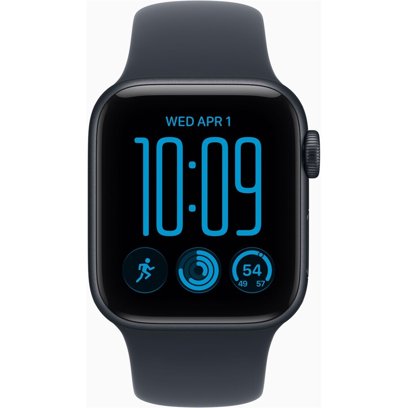 Смарт-годинник Apple Watch SE 3 GPS 40mm Midnight Aluminium Case with Navy Blue Sport Band - M/L (MJL14RK/A)