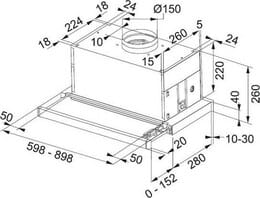 Купити Витяжка Franke Maxima FTC 626 XSL (110.0275.345) Витяжка Franke Maxima FTC 626 XSL (110.0275.345)