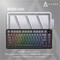 Фото - Клавіатура бездротова Ajazz AK820 Max Plus White Birch Switch Black Gradient (AK820-MAX-WB-S-G) | click.ua