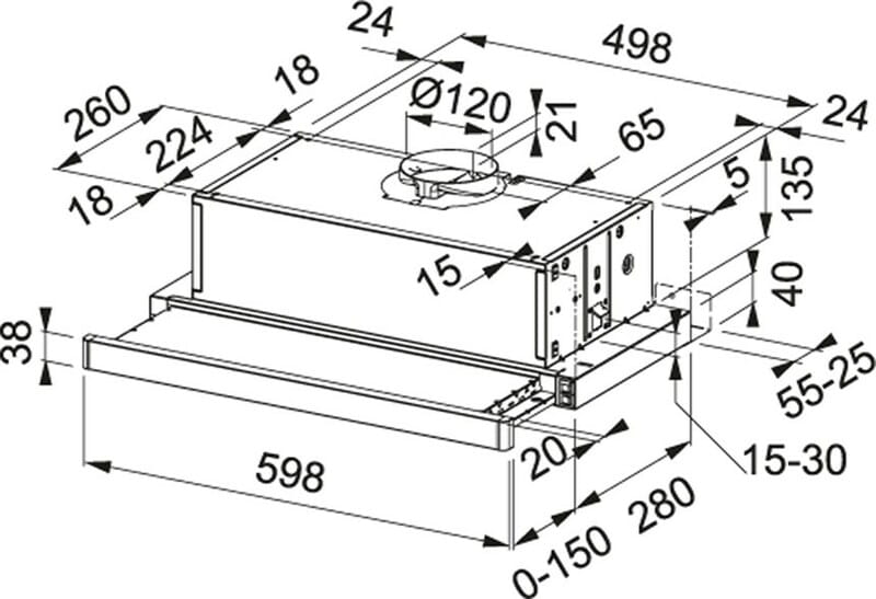 Витяжка Franke Smart FSM 601 BK (315.0489.958)