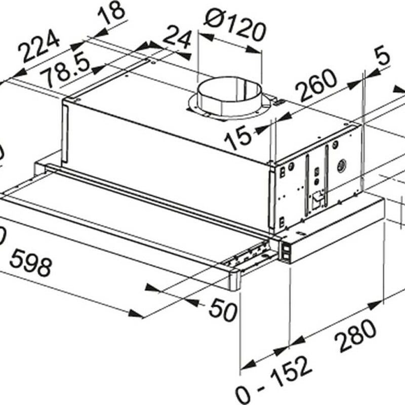 Вытяжка Franke Flexa FTC 532L GR/XS (315.0547.794)