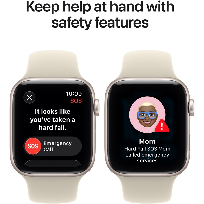 Смарт-годинник Apple Watch SE 3 GPS + Cellular 40mm Midnight Aluminium Case with Navy Blue Sport Band - S/M (MJLG4RK/A)