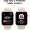 Фото - Смарт-годинник Apple Watch SE 3 GPS + Cellular 40mm Midnight Aluminium Case with Navy Blue Sport Band - S/M (MJLG4RK/A) | click.ua