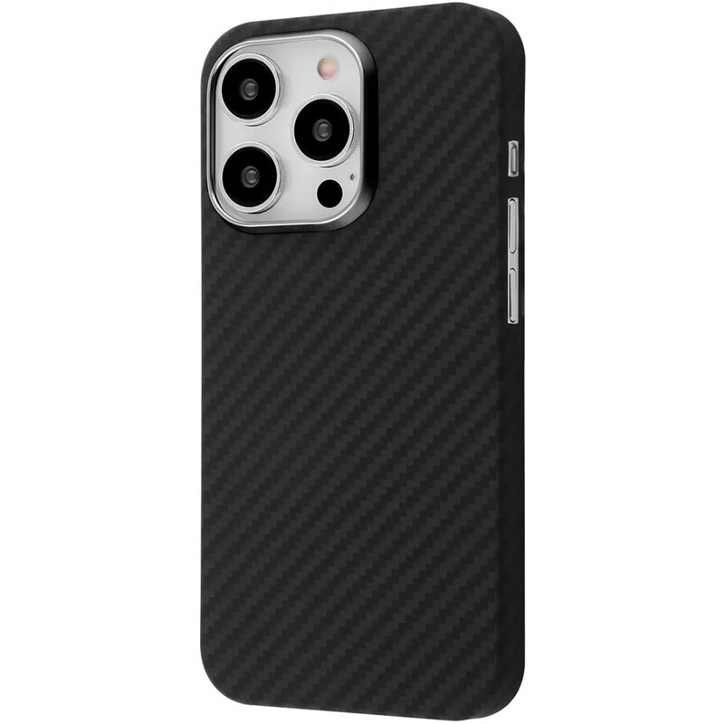 Чохол-накладка Proove Carbon Slim with Magnetic Ring для Apple iPhone 16 Pro Max Full Black (2003000318845)