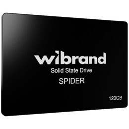 Накопичувач SSD 120GB Wibrand Spider 2.5" SATA 3D NAND TLC (WI2.5SSD/SP120GB)