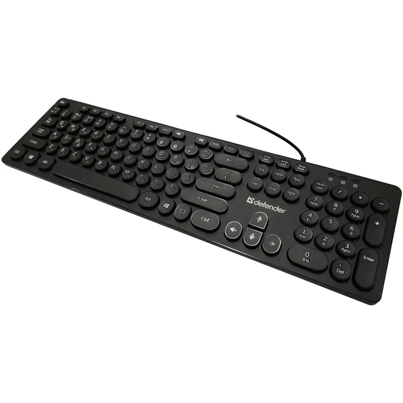 Клавіатура Defender Accord KM USB UA Black (450250)