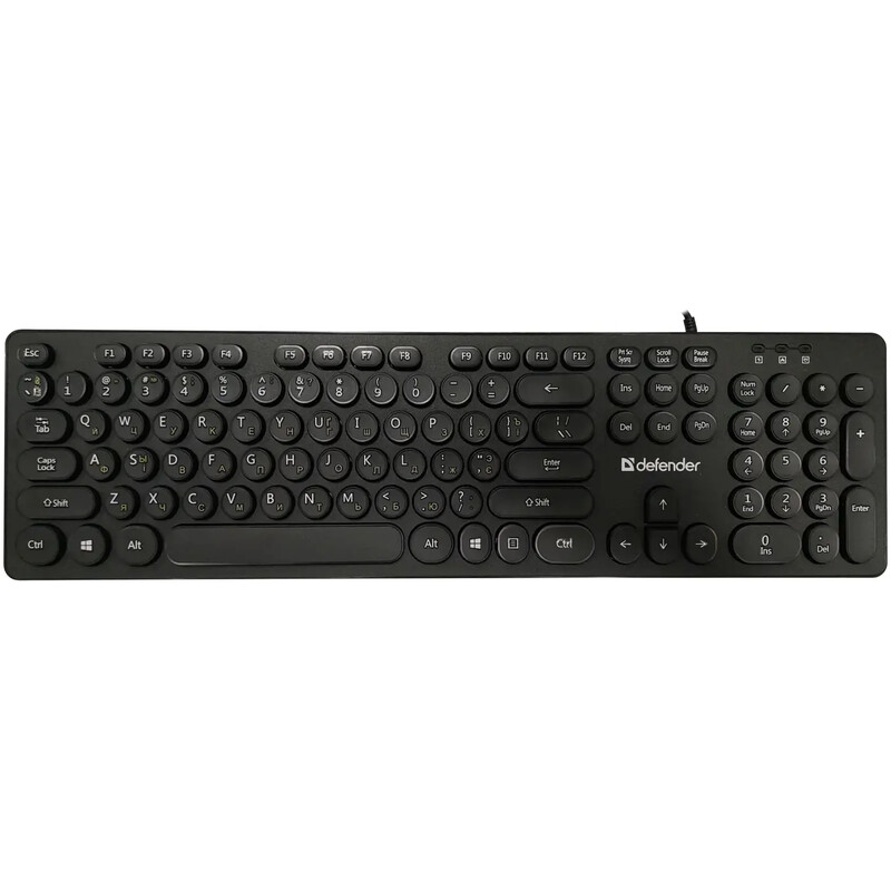 Клавіатура Defender Accord KM USB UA Black (450250)