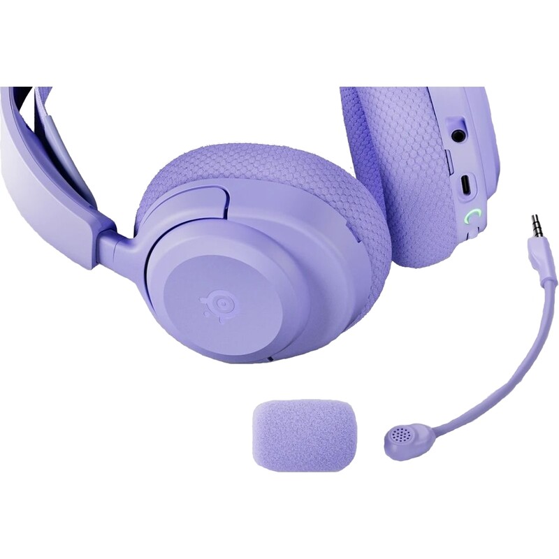 Bluetooth-гарнітура SteelSeries Arctis Nova 3 Wireless Multi Platform for PC Lavender (61778)