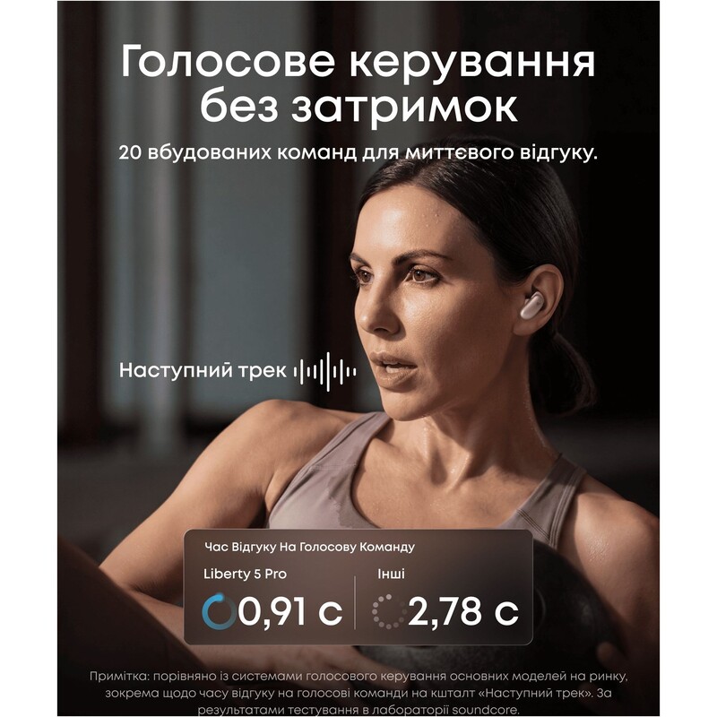 Bluetooth-гарнітура Anker SoundCore Liberty 5 Pro Pink (D1203G51)