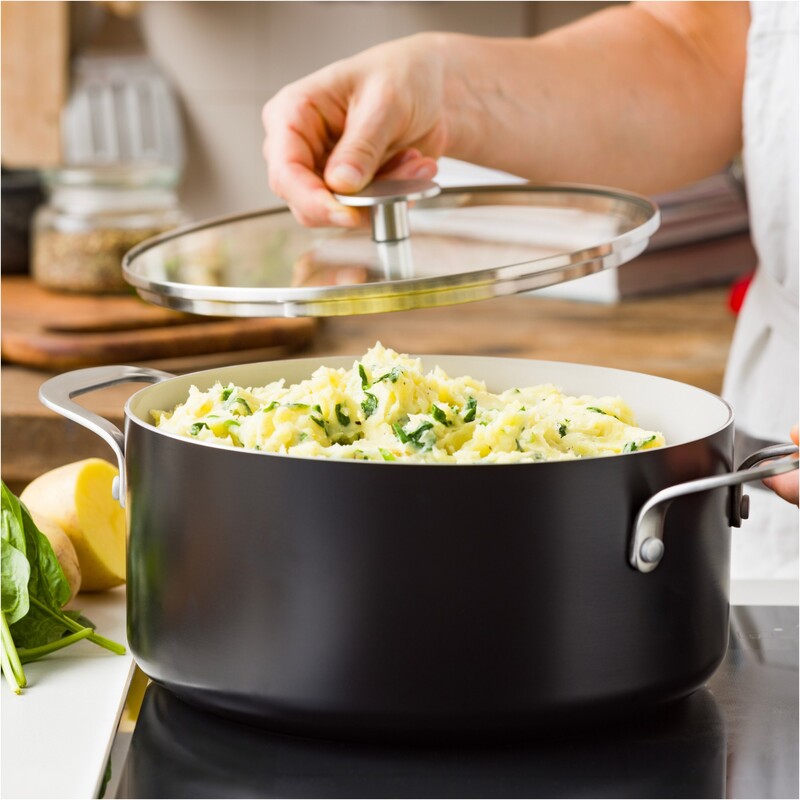 Кастрюля KitchenAid Aluminium Ceramic 24 см, 4,9 л (CC010162-001)