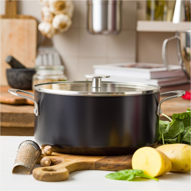Кастрюля KitchenAid Aluminium Ceramic 24 см, 4,9 л (CC010162-001)