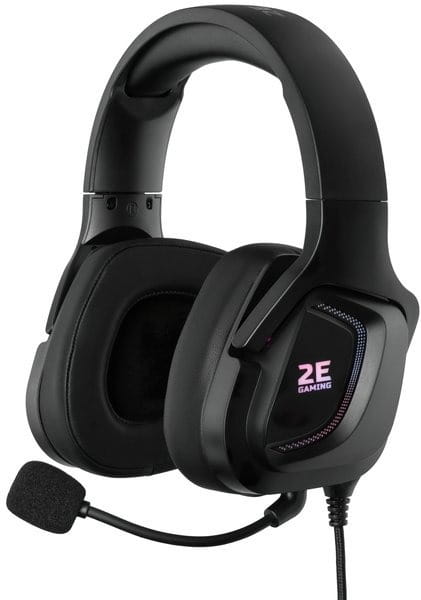 Гарнитура 2E Gaming HG350 RGB USB 7.1 Black (2E-HG350BK-7.1)