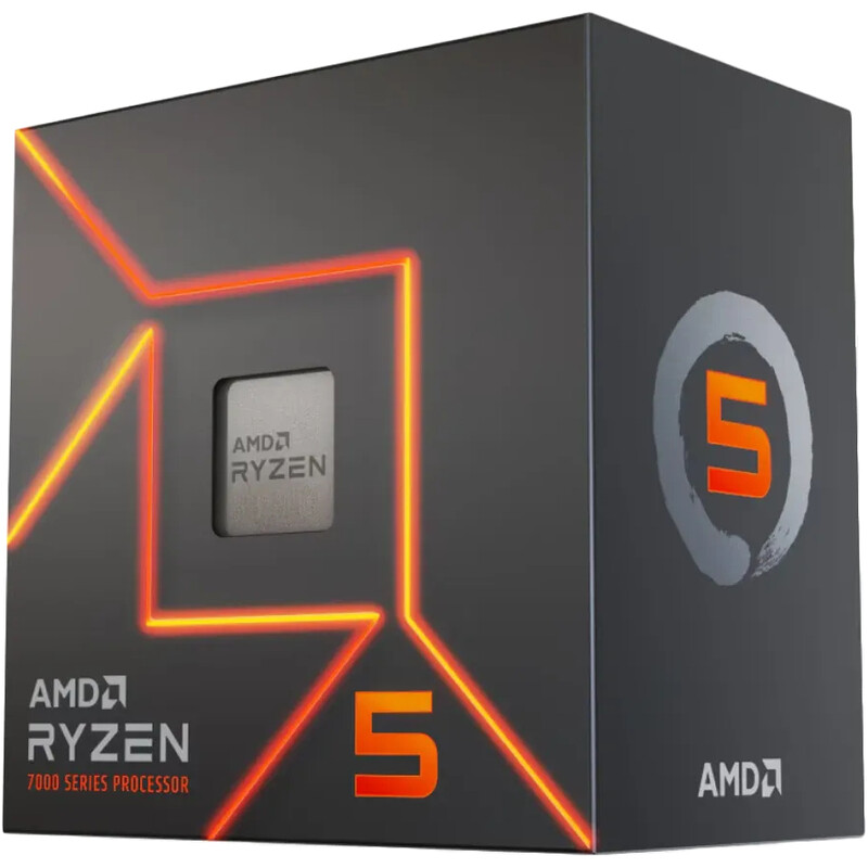 Процессор AMD Ryzen 5 7500 (3.7GHz 32MB 65W AM5) Tray (100-000002264)
