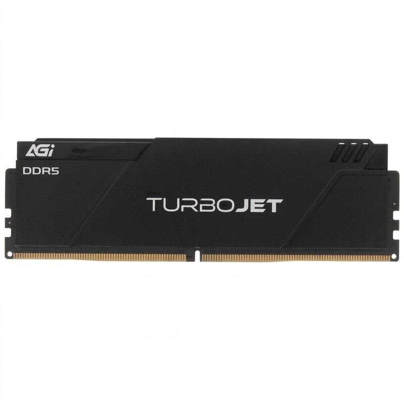 Модуль памяти DDR5 16GB/6000 AGI TurboJet Heatsink Lightbar Black (AGI6AVT16UD858-SR)