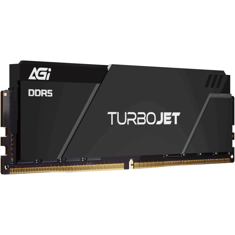 Модуль памяти DDR5 16GB/6000 AGI TurboJet Heatsink Lightbar Black (AGI6AVT16UD858-SR)
