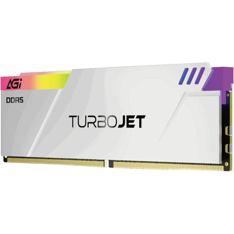 Модуль пам`яті DDR5 16GB/6000 AGI TurboJet White RGB (AGI6APD16UD858-SR)