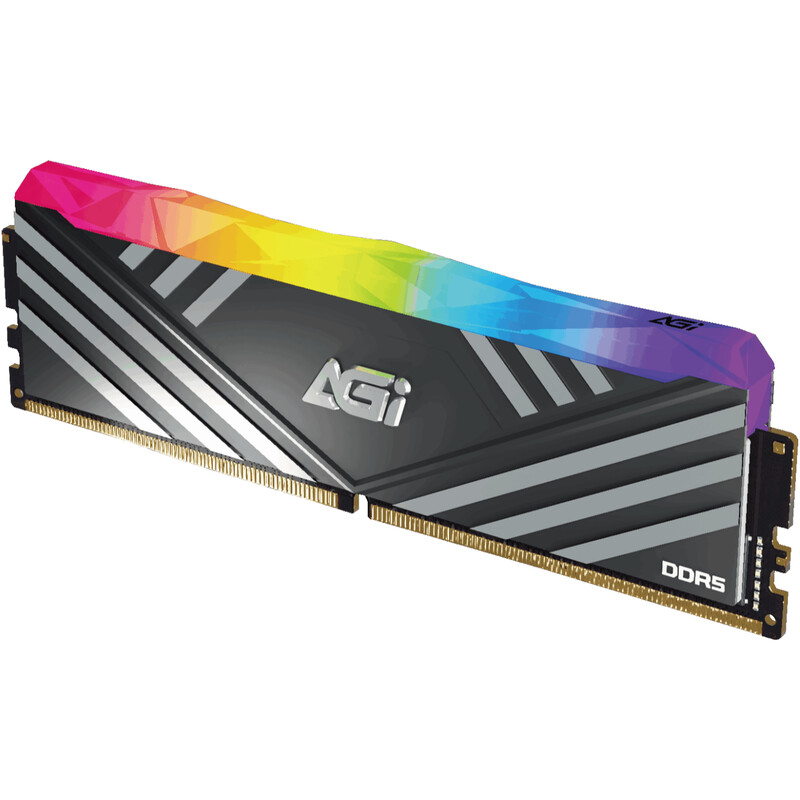 Модуль пам`яті DDR5 2x16GB/6000 AGI TurboSprint Black RGB (AGI6CSJ16UD858-DC)