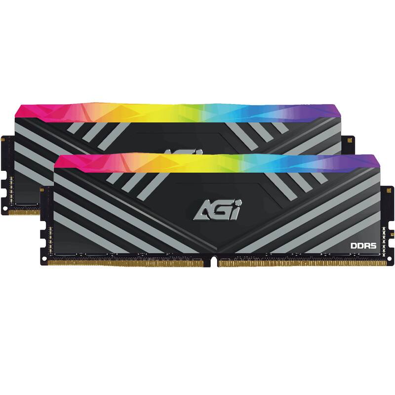 Модуль пам`яті DDR5 2x16GB/6000 AGI TurboSprint Black RGB (AGI6CSJ16UD858-DC)