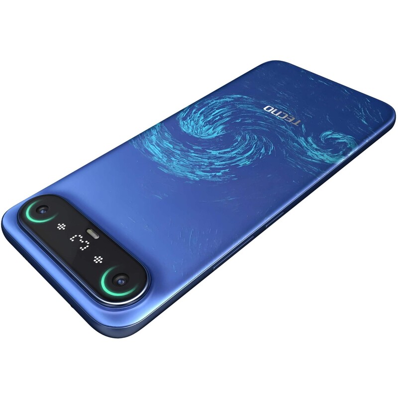 Смартфон Tecno Camon Slim (CN6c) 8/128GB Van Gogh Blue (4894947136016)