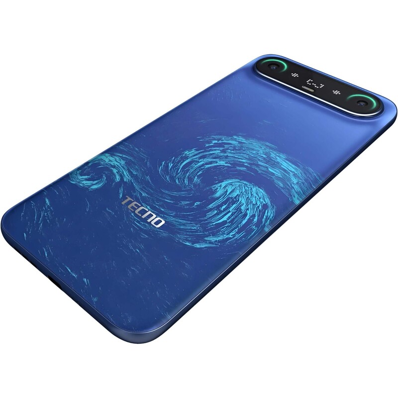 Смартфон Tecno Camon Slim (CN6c) 8/128GB Van Gogh Blue (4894947136016)