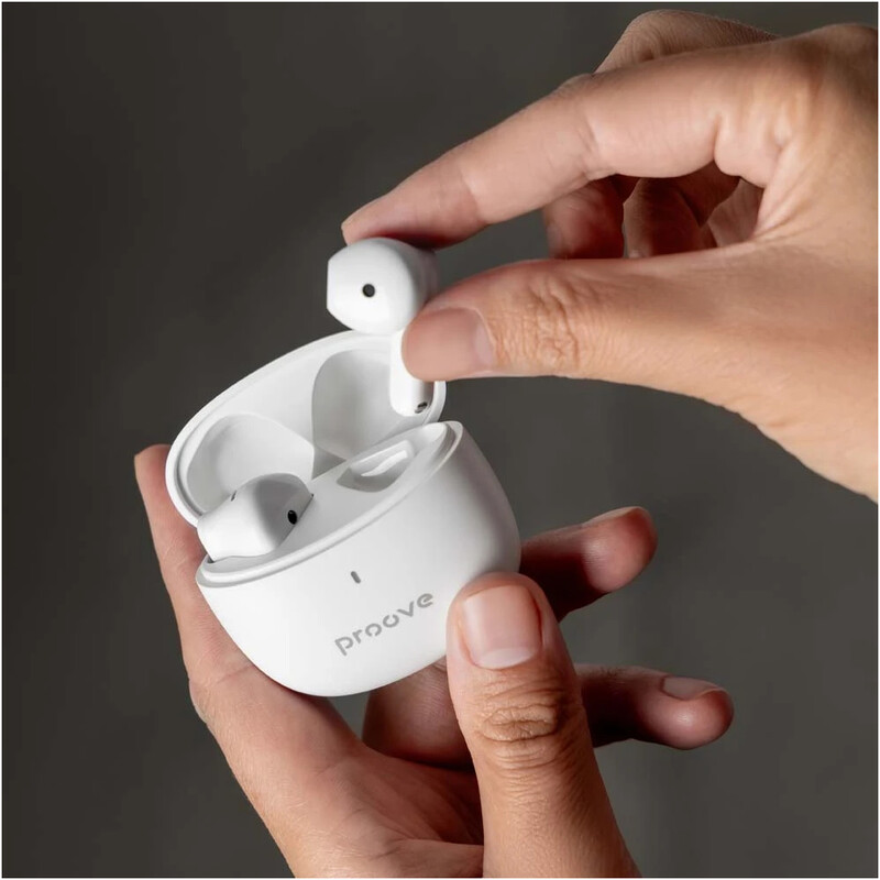 Bluetooth-гарнітура Proove Intro TWS (APP) White (TWYP53002202)