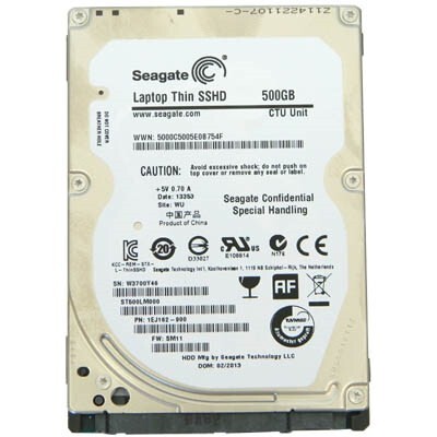 Накопичувач HDD 2.5" SATA  500Gb Seagate Laptop Thin SSHD 64MB 5400rpm (ST500LM000)