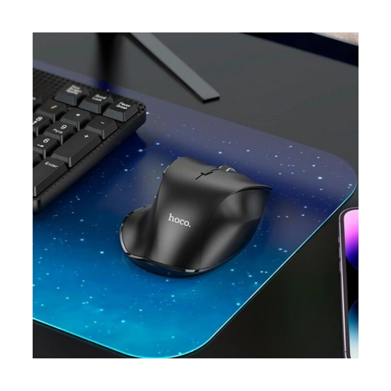 Мышь Hoco GM24 Mystic Black (6931474799432)