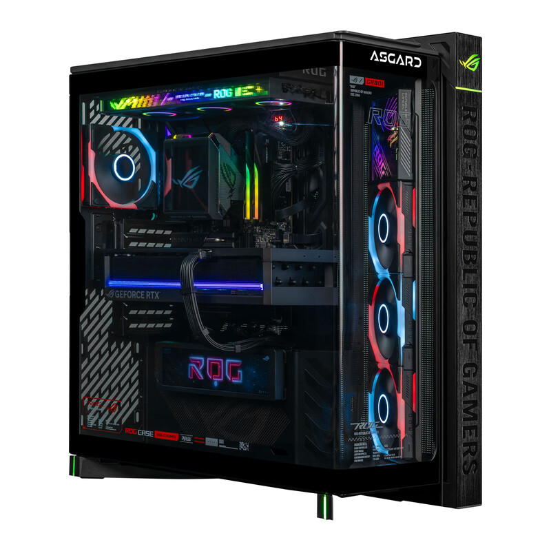 Ігровий комп`ютер ASGARD GAMER POWERED BY ASUS RTX 5090 / Ryzen 7 9800X3D / DDR5 64GB / SSD 2TB (ASG-G-5090-8020)