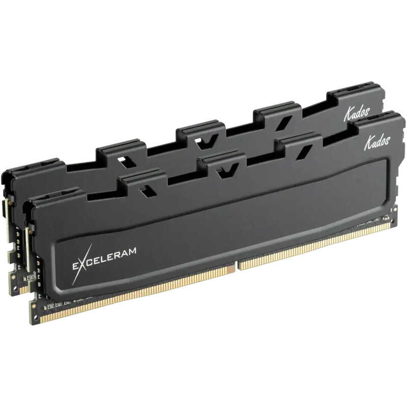 Модуль памяти DDR4 2х32GB/3200 eXceleram Kudos Black (EKBLACK4643222CD)