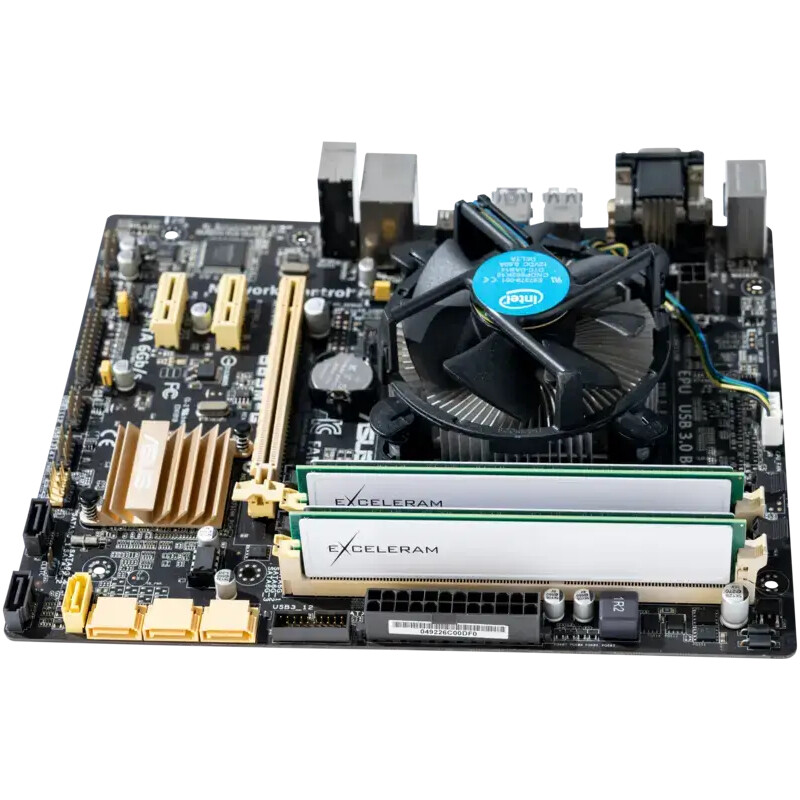 Модуль памяти DDR4 8GB/3200 eXceleram Black&White (EBW4083216A)