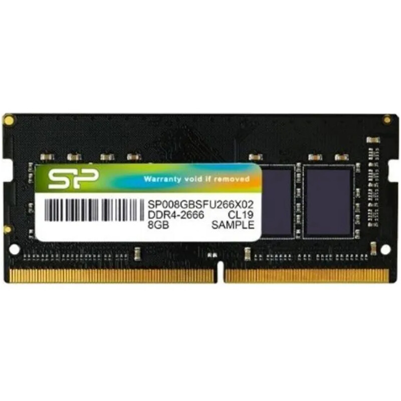 Модуль пам`яті SO-DIMM 8GB/2666 DDR4 Silicon Power (SP008GBSFU266X02)